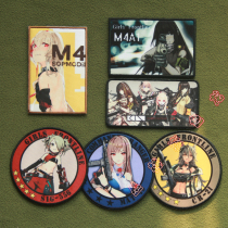 Teenage girl frontlines cr-21 SIG-556 Tactical Humanoid Printed Magic Stick pack Backpack Patch Arm Badge