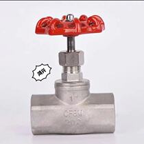 304 stainless steel J11W-16P screw globe valve internal thread steam globe valve 4 minutes 6 minutes 1 inch