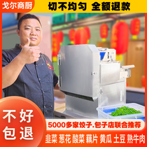 Vegetable cutting machine Commercial household canteen with multi-functional automatic small electric cutting green onions sauerkraut leek cutting machine