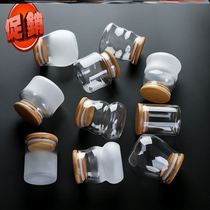 Net red save money to put up and save small golden bean bottle of idler bottle sealed transparent mini