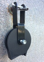 Self-made pulley block strength equipment pulley comprehensive trainer pulley clip DIY home fitness equipment accessories