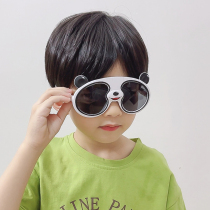 Childrens sunglasses boy UV-proof male girl baby sunglasses wave cool fashion kids dont hurt eye glasses