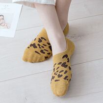 BAO WEN Sox Childrens Stealth Sox Short Sox Shallow Mouth Silicone Anti Slip low Help Color Cotton Chaostocking Korean version Spring Summer Boat Sox Low Gang