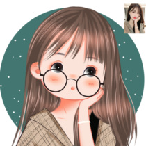 (MK Meng Wa Feng) Q Edition Live Cartoon Cartoon Hand-painted Family Portrait Couple Baby WeChat Head Design