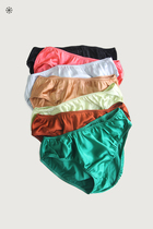 Colourful candy color genuine silk BREIF sexy triangular underpants 19mm6A heavy lbs mulberry silk comfort and no marks
