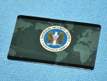US National Security Agency NSA door card bus transportation card sticker