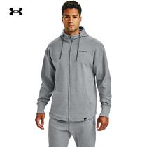 Andema official UA S5 mens fleece basketball sports zipper shirt 1359442