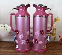 Jiate household thermos bottle thermos bottle thermos bottle glass liner thermos bottle 2L for festive wedding