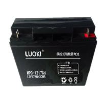 LUOKI Loch battery 12V17AH Lodge Battery MPC-12-17 UPS power supply available battery