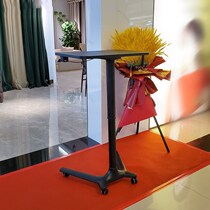 Standing Desk Standing desk Mobile computer desk Training Table Lecture table Speaking table Shopping guide Reception desk