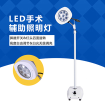 Medical operating room shadowless lamp gynecological anorectal led Cold Light single hole mobile landing medical examination yellow light
