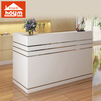 Haoyimei office front desk Cashier reception desk Consultation desk Counter table Drawer table Bar table can be customized