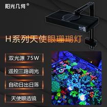 New sunshine geometry full spectrum LED seawater coral lamp sea cylinder lamp supplementary light algae cylinder lamp Sunrise