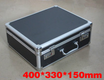Aluminum Alloy Case Hand Strap Lock Five Gold Tool Box Display Case File Box Electronic containing box 07