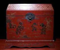 Folk Collection Old wood tyre lacquerware Five Sons Denko Official Box Lockers Pendulum Pieces