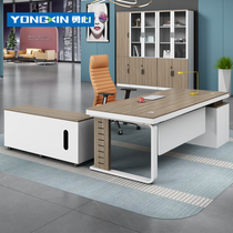 Boss Table Guangzhou Office Furniture Simple Modern Large Class Table Manager Table Single Boss Office Tables and Chairs