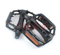 Wholesale bicycle pedal mountain bike pedal riding aluminum alloy ball pedal belt reflector