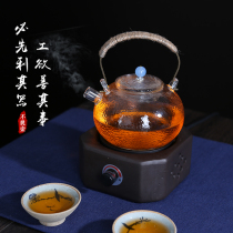 Purple Sand Tea Stove Electric Pottery Stove Mini Home Ultra Silent Small Tea Stove Cooking Tea Ware Iron Pot Special Warm Tea Stove Glass Pot