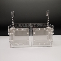 Acrylic fish tank isolation box Jinbozi crystal shrimp incubation box breeding box Guppy isolation net isolation plate