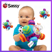 American colorful fun rattles hand grab ball explosion ball puzzle feeling fabric massage Baby Baby Baby toy