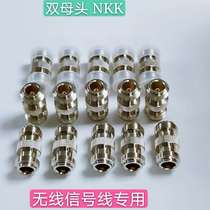 N-KK double female head 50-12 1 2 Feeder adapter L16-50KK 1 2 double female head double female connector