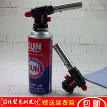 Card type blowtorch torch torch high temperature welding gun lighter picnic barbecue igniter sushi baking spray gun flamethrower