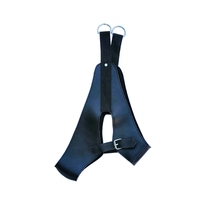 True cowhide cervical spine traction belt traction neck cervical vertebra chair reinforced stretch belt traction headgear comfortable sling