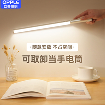 Op LED night light usb dormitory bed eye protection bedside hanging long wall lamp charging desk lamp without punching