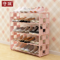 Shoe rack multi-layer simple put at the door household dustproof economy dormitory storage shoe cabinet small shoe shelf indoor beautiful