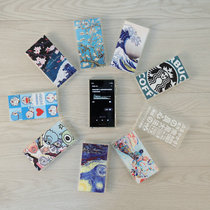 Sony A105 protective cover Sony A105TPS transparent shell A105 color printing shell A105TPS relief painted shell