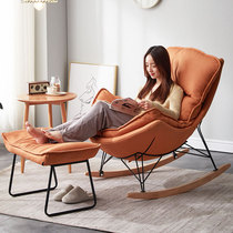 Nordic Net Red Rocking Chair Deck Chair Adults Sloth Casual Couch Balcony Living Room Single Home Young People Rocking Chair