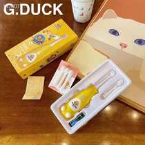 Duck electric toothbrush a total of 5 heads