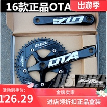 OTA dead flying tooth plate Positive and negative tooth single speed tooth plate 48T tooth plate 7075 aluminum alloy bicycle single disc tooth plate