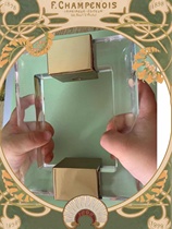 Furniture hardware Ming-fit modern crystal large handle acrylic transparent handle light and luxurious boutique