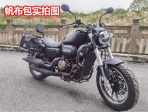 Applicable to motorcycle Qianjiang flash 300 side bag side box hanging bag retro modified insurance bar rear backrest shelf