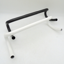 MAGIX road bike bend handlebars 25 4 * 420mm aluminum alloy paint white black dead speed handlebars