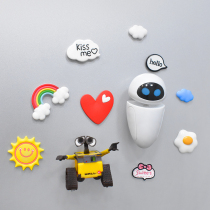 Creative robot story Wall-E refrigerator sticker magnet toy CARTOON movie magnet sticker WALL-E model
