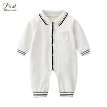Gentleman new jumpsuit spring and autumn College Style fashion 6month male baby 3 clothes climbing clothes ha clothes baby clothes autumn clothes