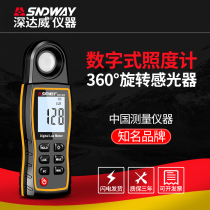 Deep Dawei Illuminance Meter High Precision Digital Illuminance Meter Handheld 582 Portable
