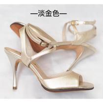 36 yards domestic spot Argentina imported professional tango dance shoes leather soft bottom womens high heels dance shoes