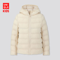  Uniqlo CHILDRENs CLOTHING GIRLS LIGHT WARM WARM PADDED HOODED JACKET 418599