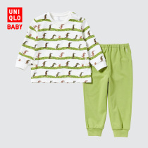 Uniqlo infant picture book cooperative series pajamas long sleeve 443304 (home suit 80-120cm)