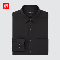 UNIQLO Mens Worsted Stretch Poplin Shirt (Long Sleeve Business Career) 439606 UNIQLO