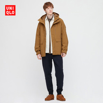 Uniqlo Mens High Performance Composite Hooded Jacket (composite with down) 429290