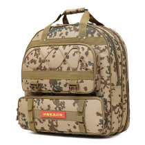 Fishery Jun fish protection fishing chair bag bait fishing gear bag camouflage shoulder fishing bag waterproof multifunctional fishing bag