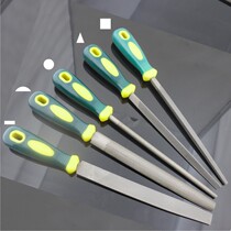 SD Shengda tool plastic handle square semicircular triangular flat file P4 mold steel file middle tooth shaping file