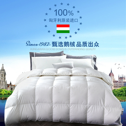 Hilton Japan hotel cotton duvet imported Hungary 95% white goose down winter quilt warm thick quilt