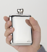 OUT-D Ao Deng stainless steel British style flagon with stainless steel funnel 170ml F1006
