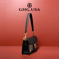 GHG light luxury brand premium underarm bag leather ladies small bag 2021 New Tide shoulder bag