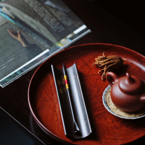 Jane Ziguang sandalwood tea spoon Mahogany tea spoon Tea shovel Ebony spoon teaspoon Kung Fu tea set Tea ceremony accessories 1278